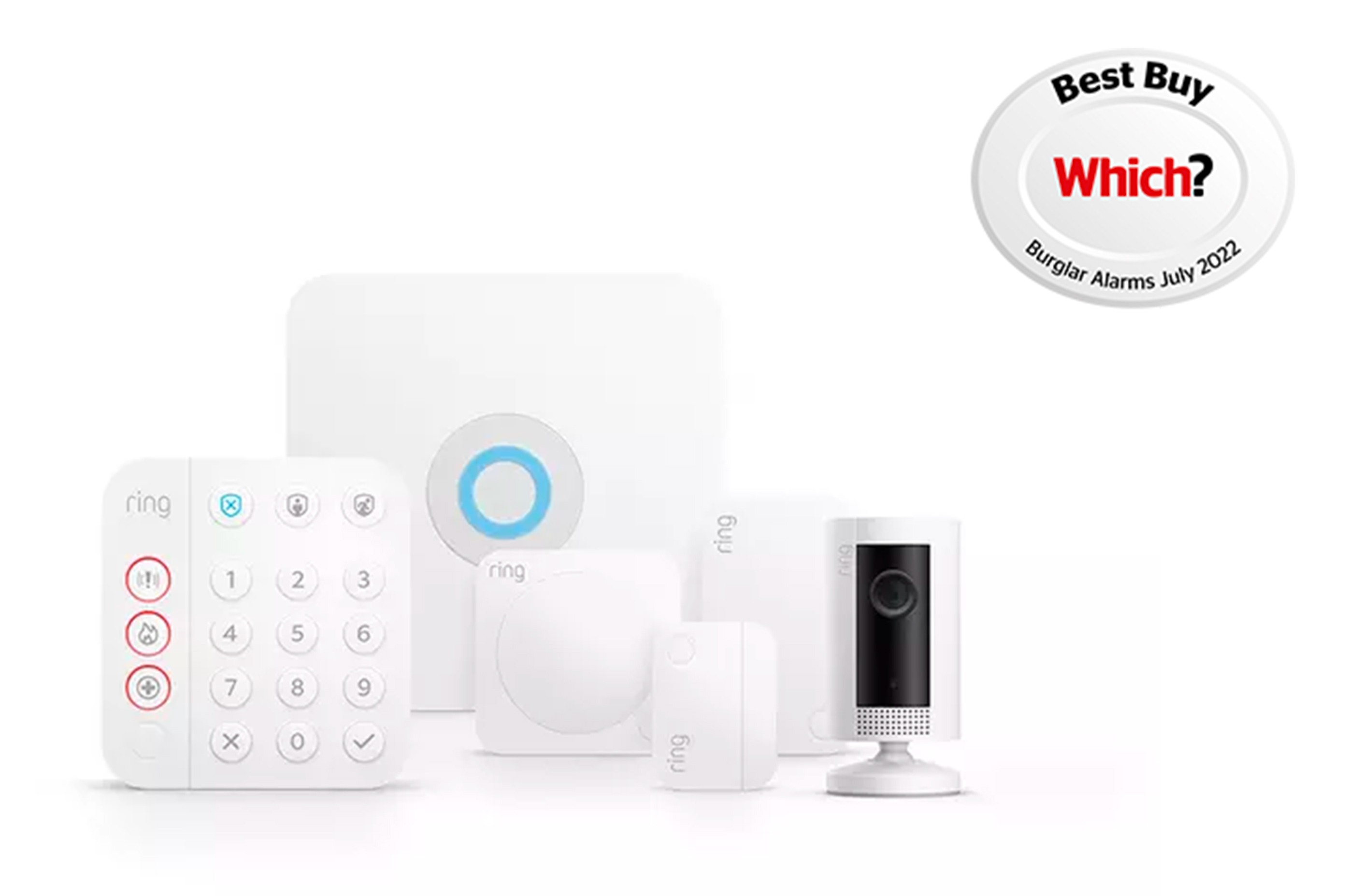 Ring Alarm 5-Piece Kit, Smart Home Security System