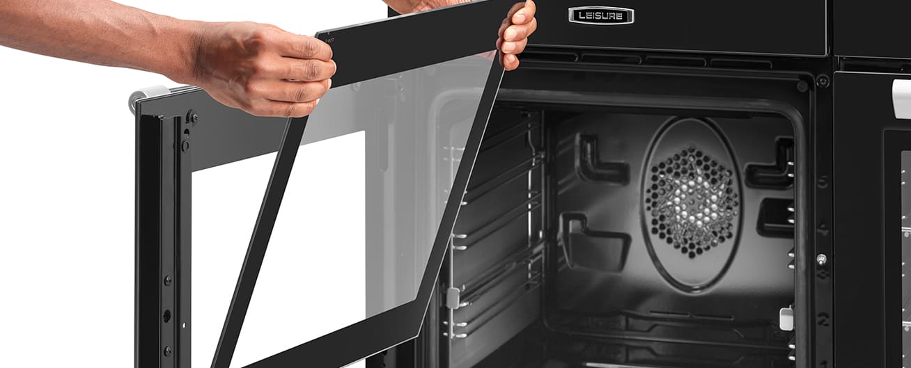 Full glass inner doors