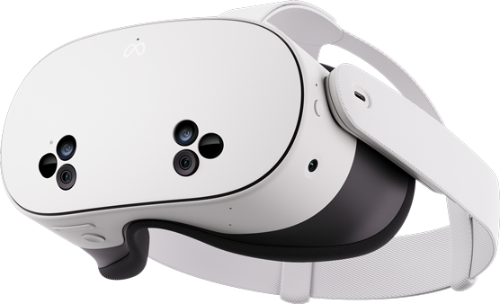 A Meta Quest 3S VR headset