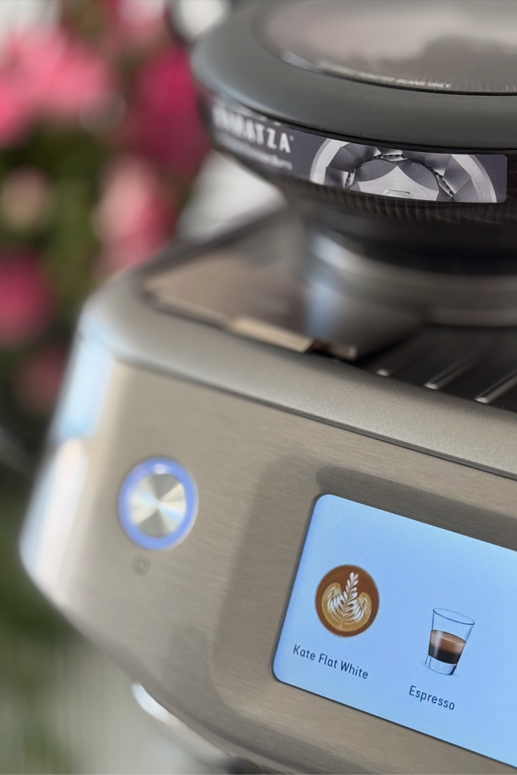 Sage coffee machine setup 1