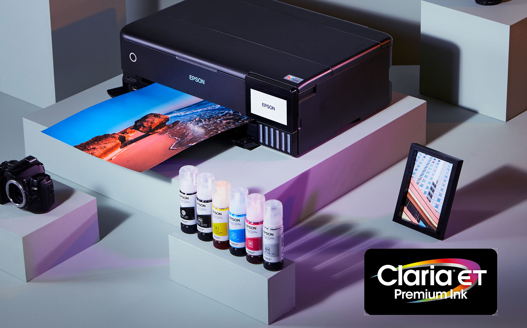 6-colour ink designed