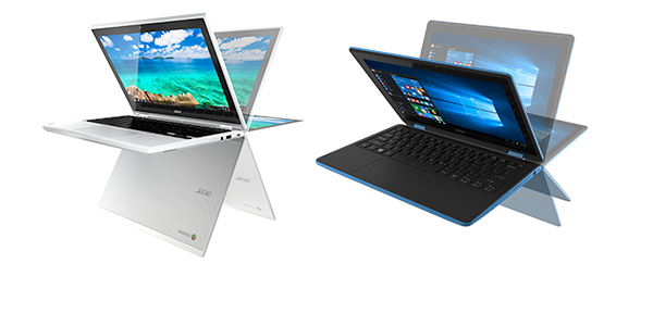 Acer Notebooks and Chromebooks
