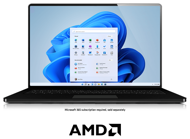 AMD Laptop windows 10